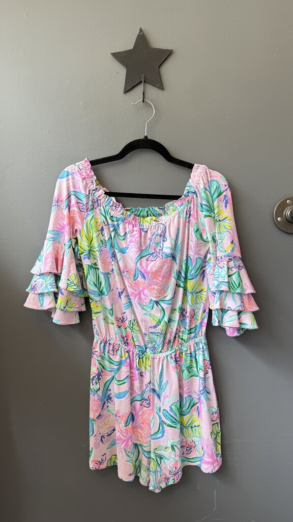 Off the Shoulder Jersey Romper