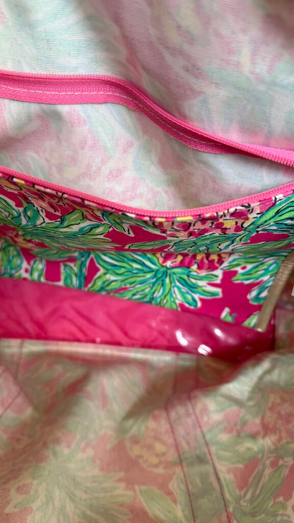 Sequin Trim Canvas Tote Bag