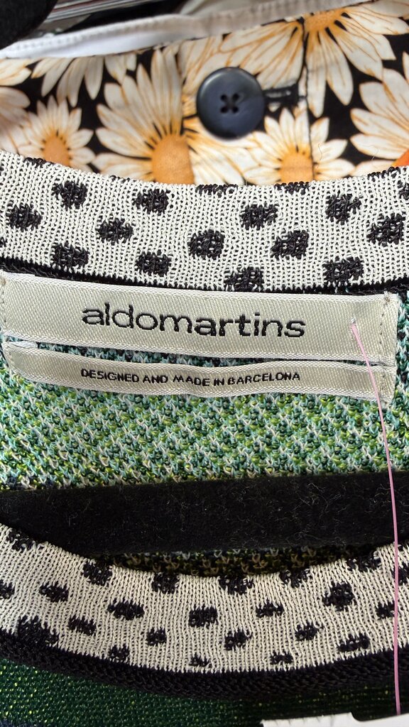 Mixed Knit Aline Dress