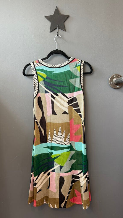 Mixed Knit Aline Dress