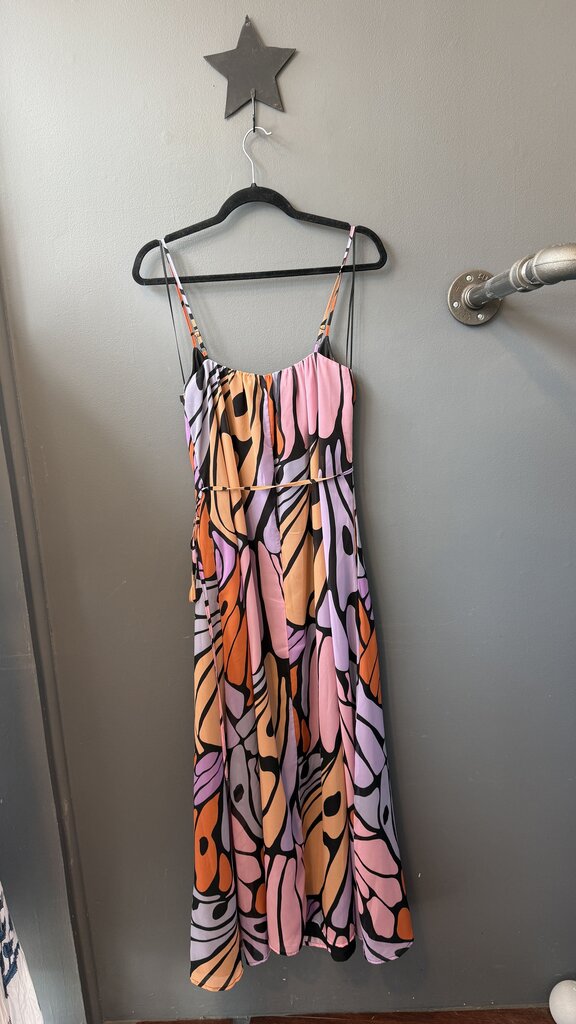 Groovy Floral Swing Maxi Dress