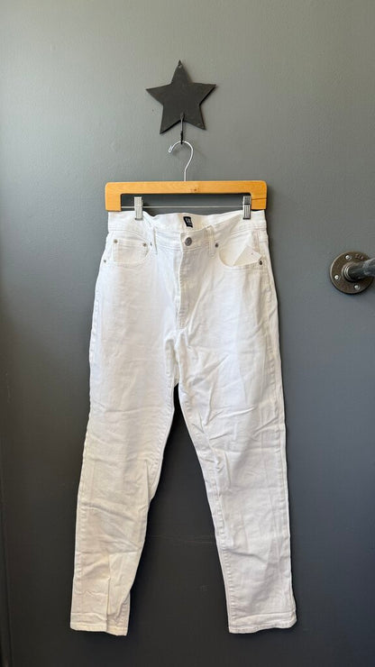 Girlfriend White Jeans