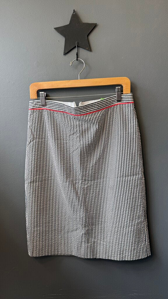 Seersucker No2 Pencil Skirt