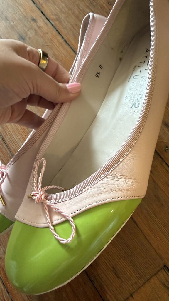 Cap Toe Ballet Flats
