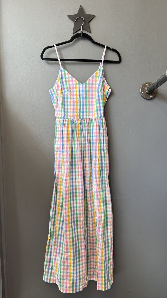 Gingham Midi Dress
