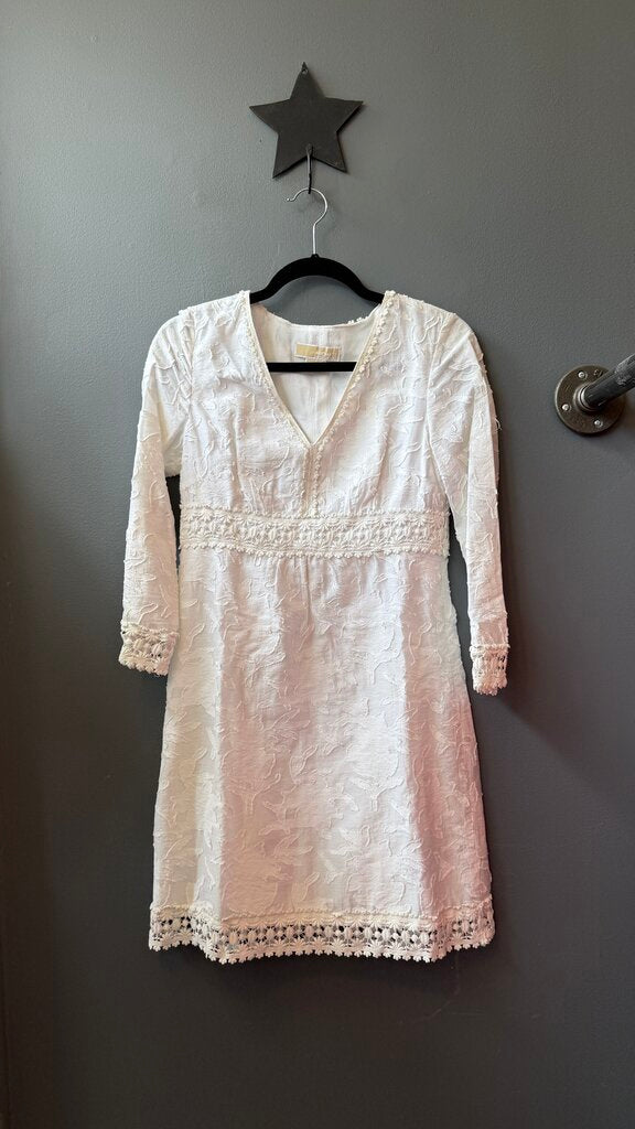 Lace Trim Babydoll Dress