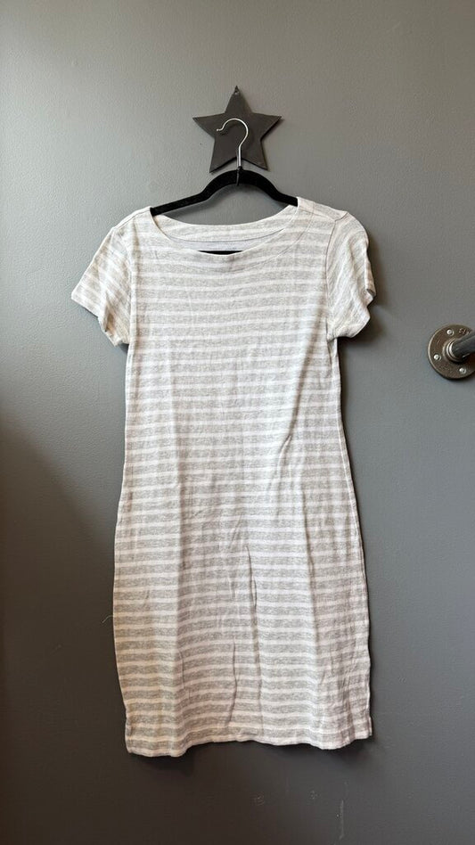 Pima Cotton Stripe TShirt Dress