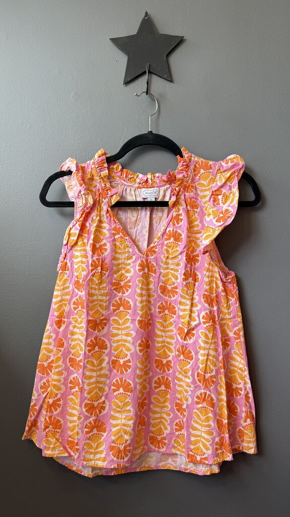Cotton Poplin Printed Top