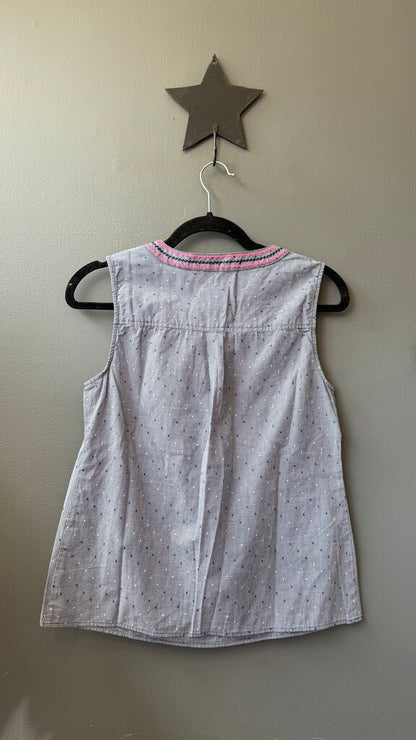 Eyelet Embroidered Cotton Top