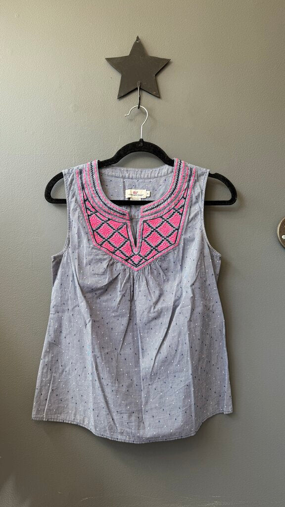 Eyelet Embroidered Cotton Top