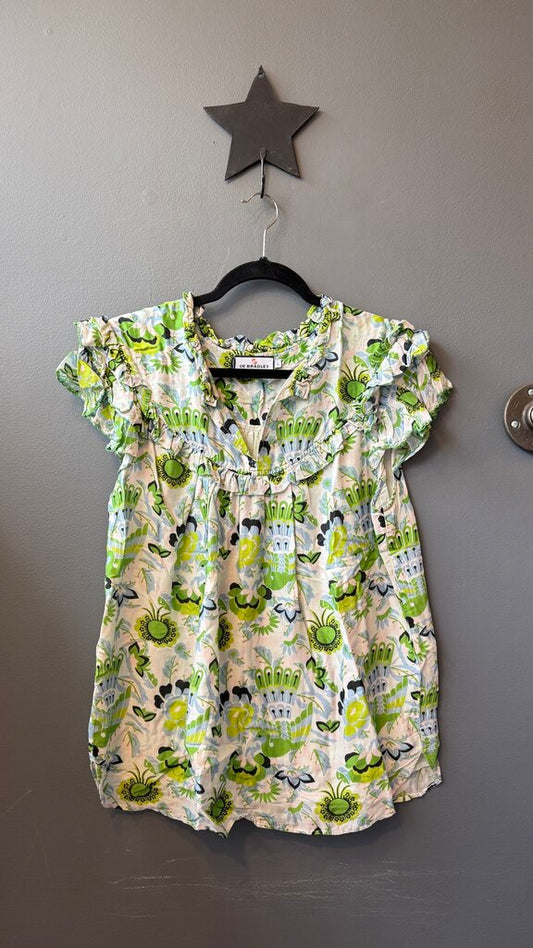 Printed Lined Silla Blouse