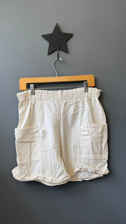 Cotton Flax Pocket Shorts