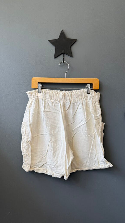 Cotton Flax Pocket Shorts