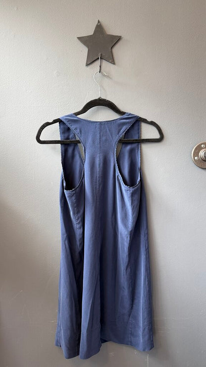 Silk Racerback Shift Dress