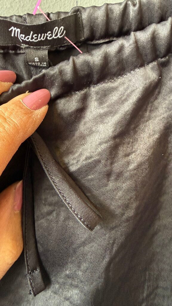Satin Seam Front Pants
