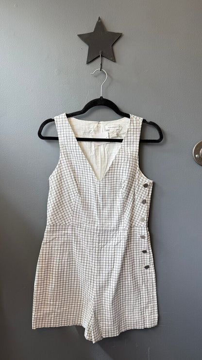 Windowpane Romper