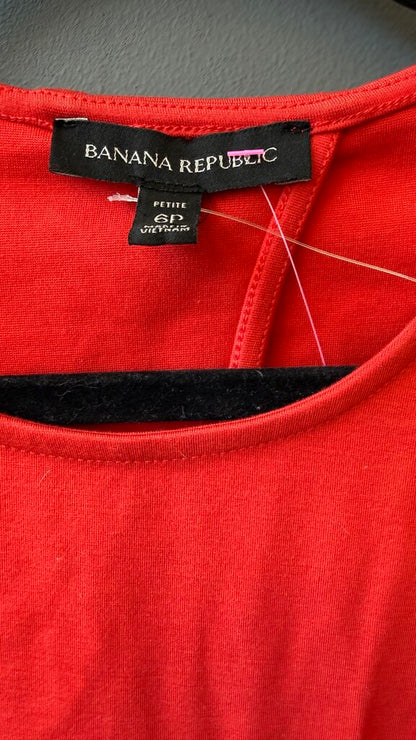 Petite Ponte Knot Back Sheath Dress