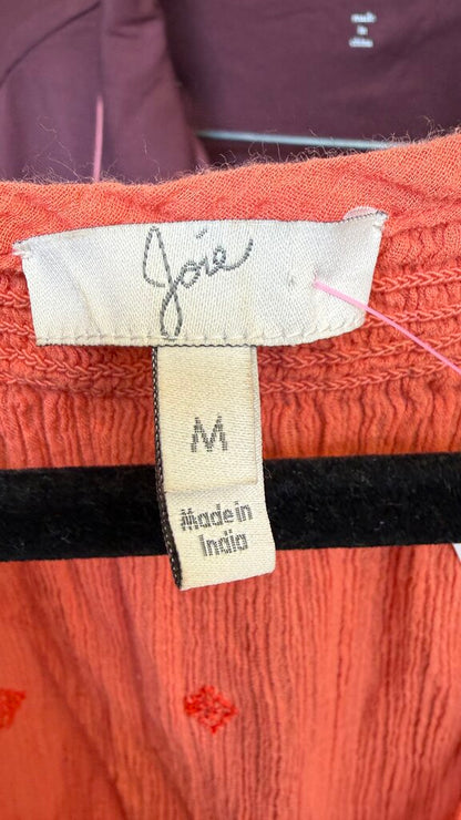 Embroidered Cotton Gauze Tank