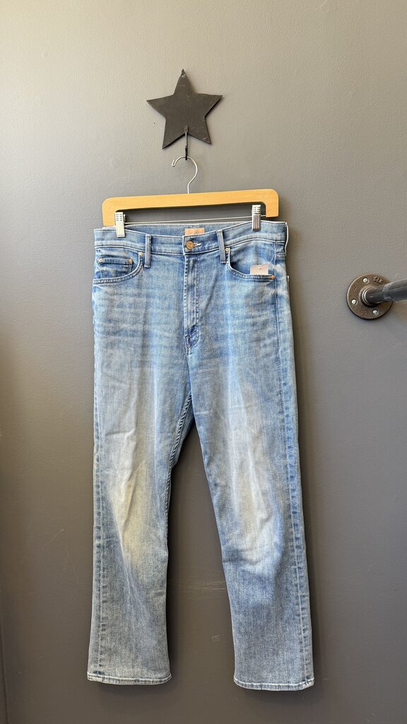 High Waisted Rider Ankle Jeans