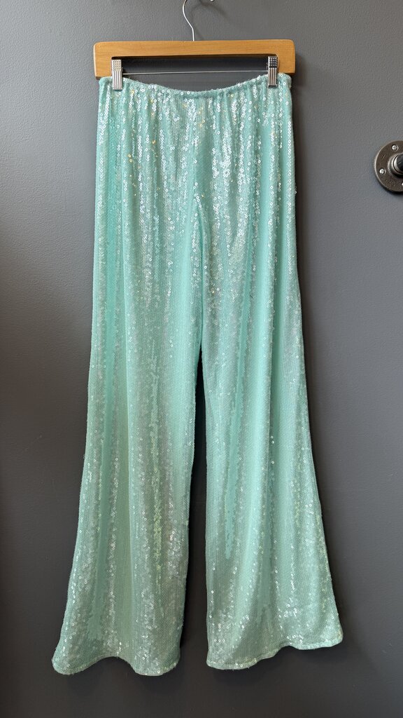 Sequin Wide Leg Pants