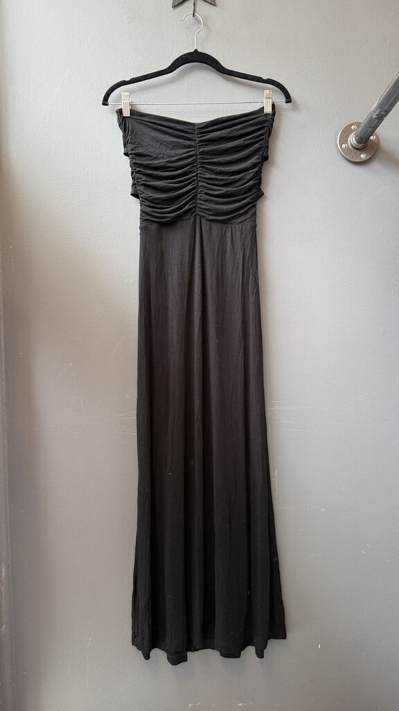 Ruched Cut Out Jersey Maxi Dress