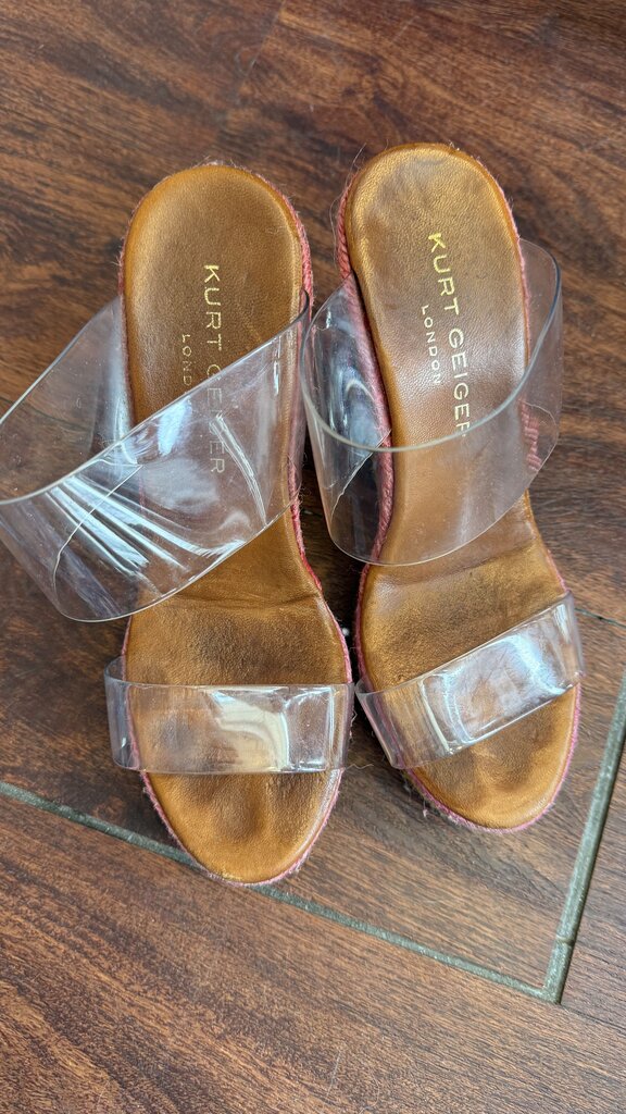 Rainbow Espadrille Wedges
