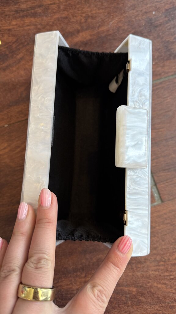 Acrylic Box Clutch