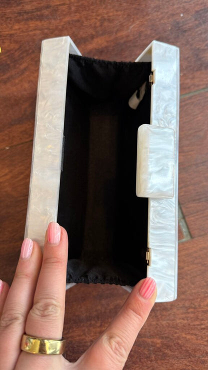 Acrylic Box Clutch
