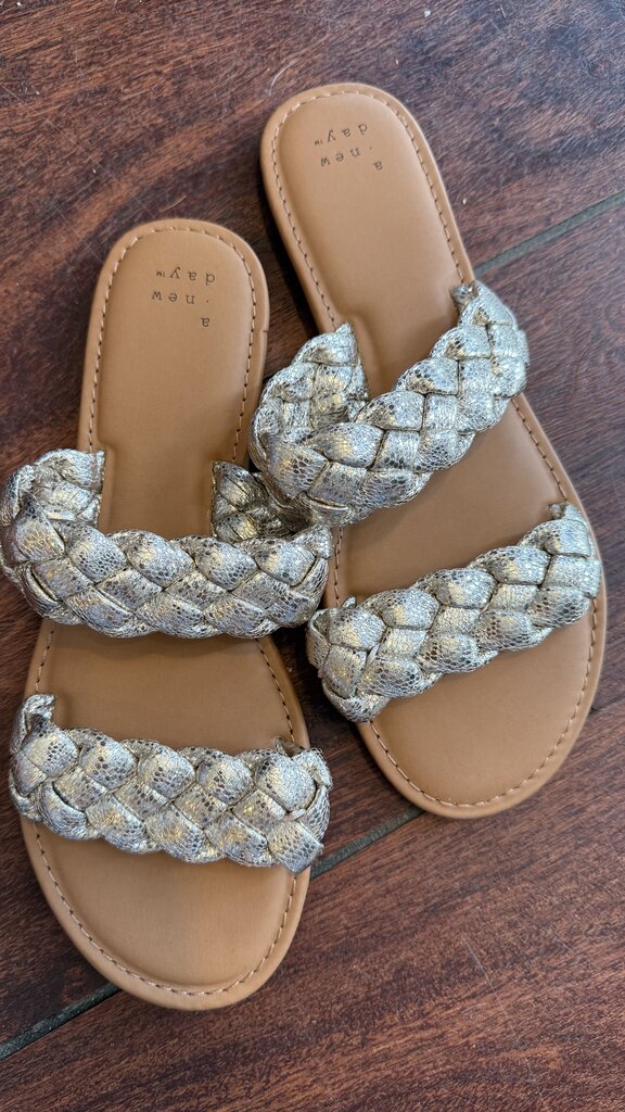 Braided Slide Sandals