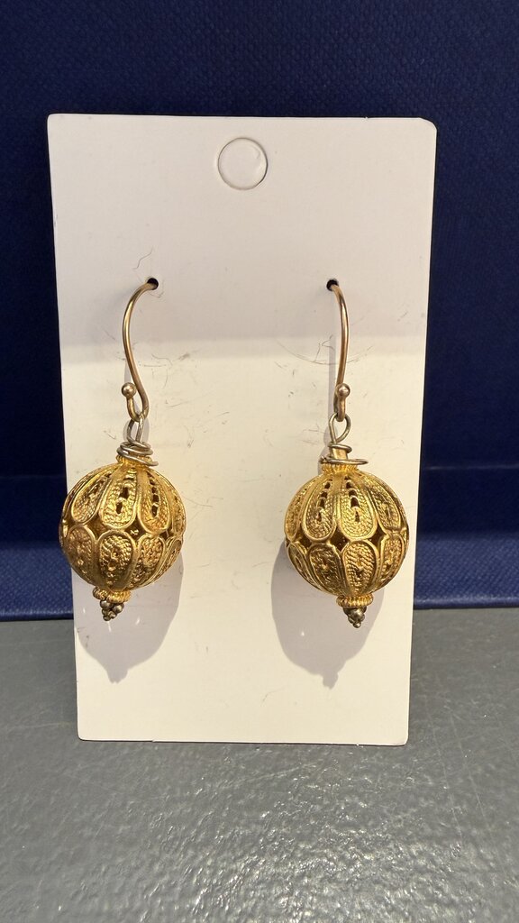 Filigree Ball Earrings