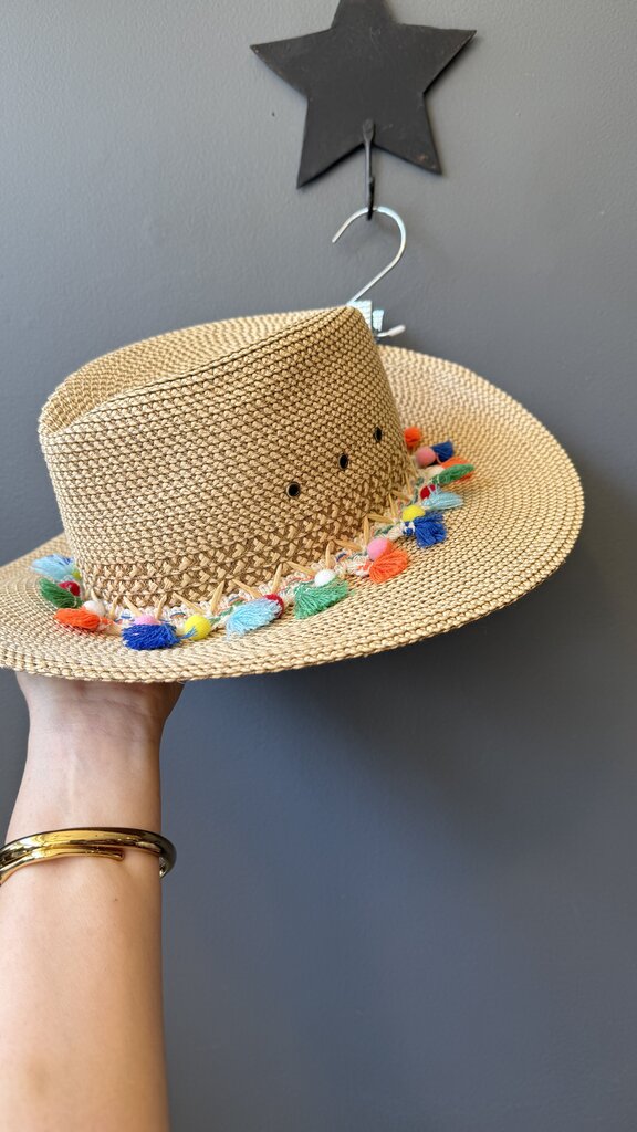 Tassel Straw Hat