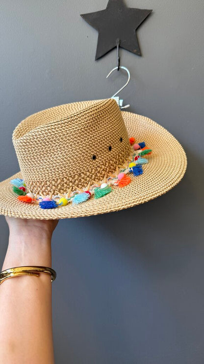 Tassel Straw Hat
