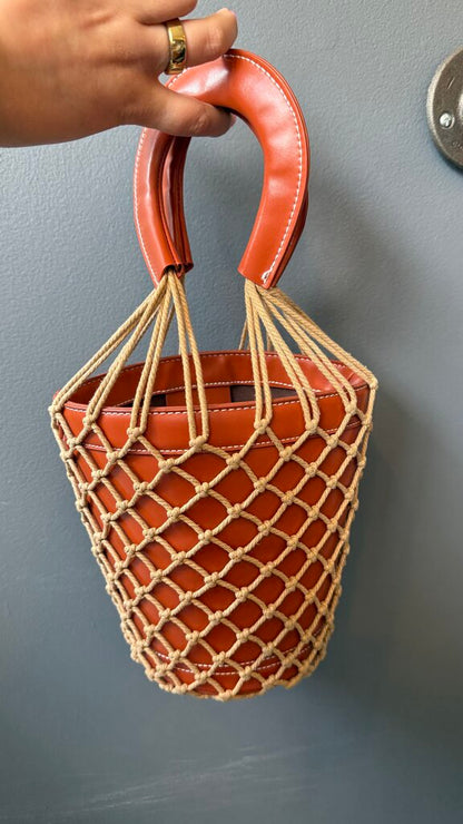 Knot Net Bucket Bag