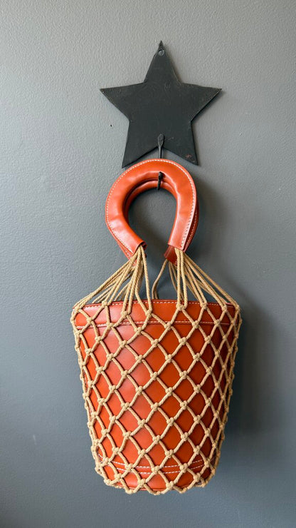 Knot Net Bucket Bag