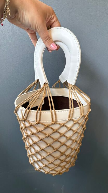 Knot Net Bucket Bag
