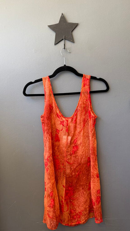 Silk Sheer Tunic Tank
