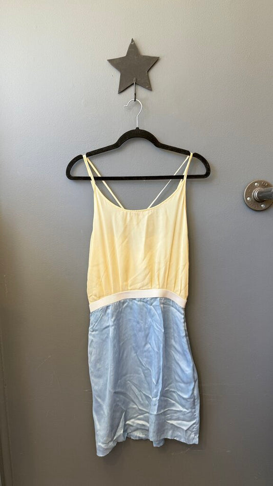 Strappy Button Back Dress