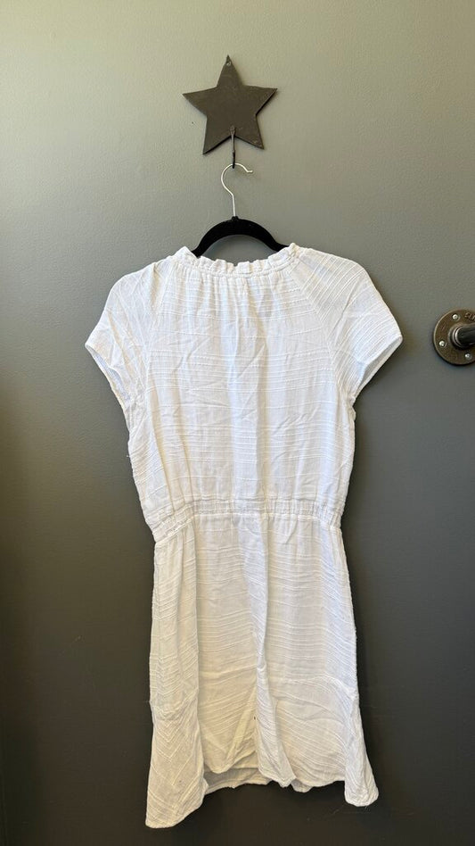 Textured Elastic Waist Dress