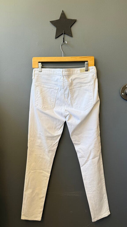 Abbey Mid Rise Skinny Ankle Jeans