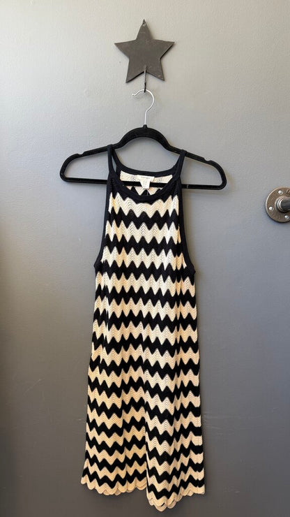 Squiggle Knit Dress