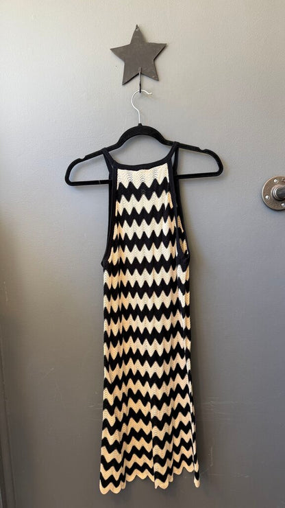 Squiggle Knit Dress