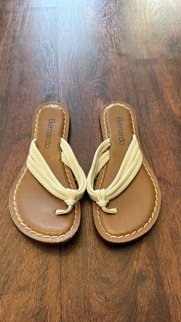 Leather Flip Flop Sandals