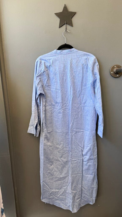 Chambray Midi Shirtdress