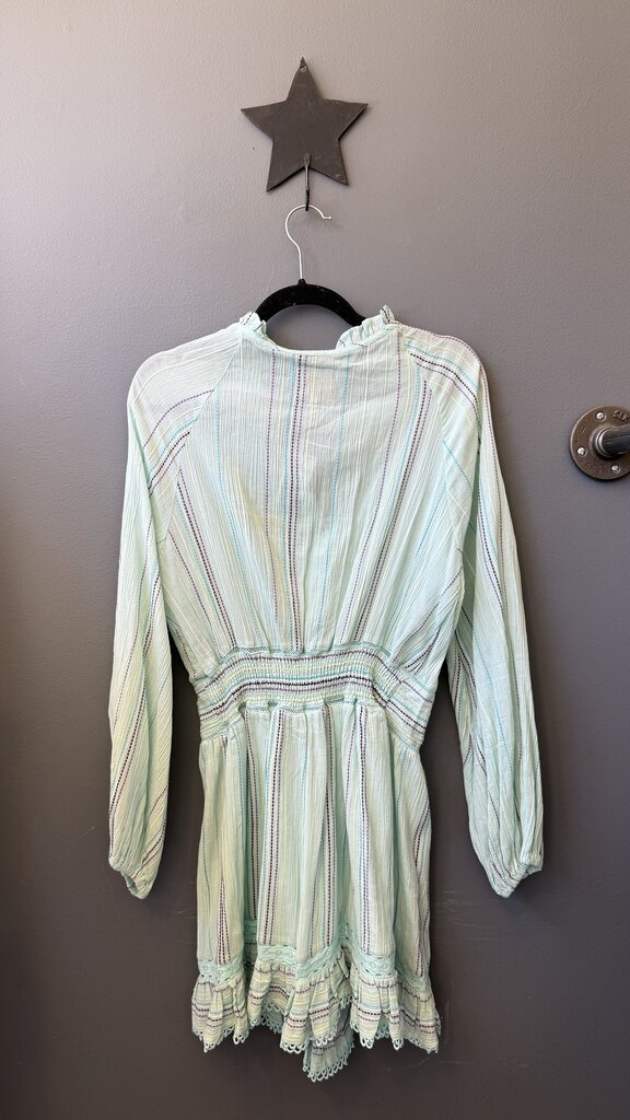 Embroidered Tassel Dress
