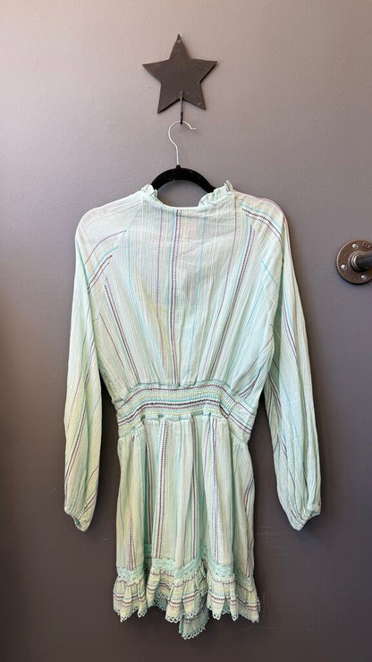 Embroidered Tassel Dress