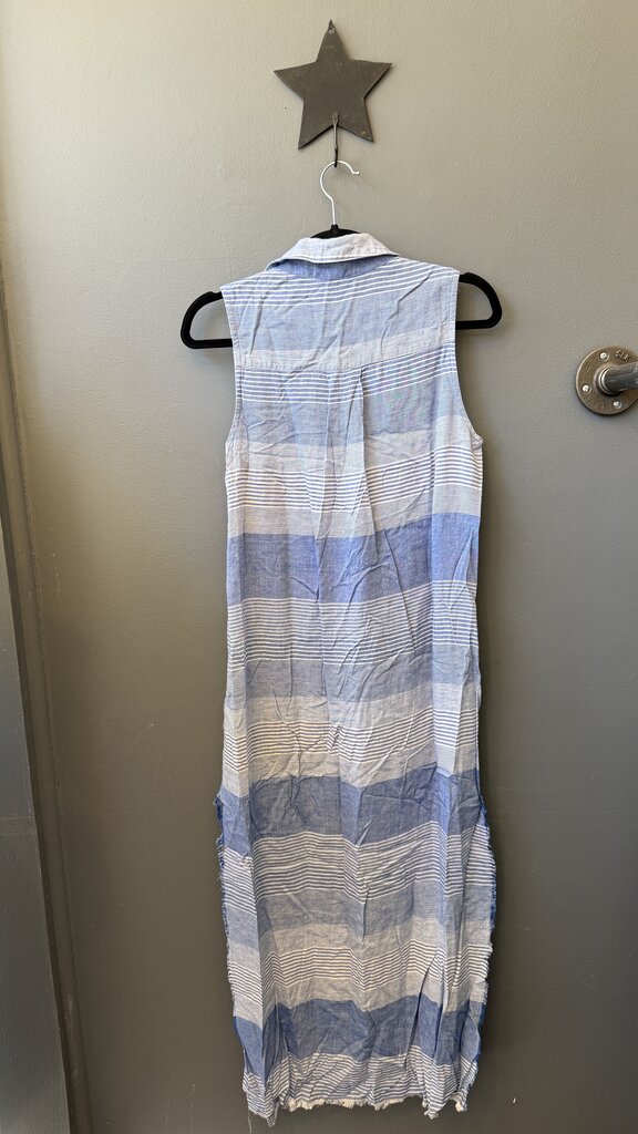 Stripe Midi Shirtdress