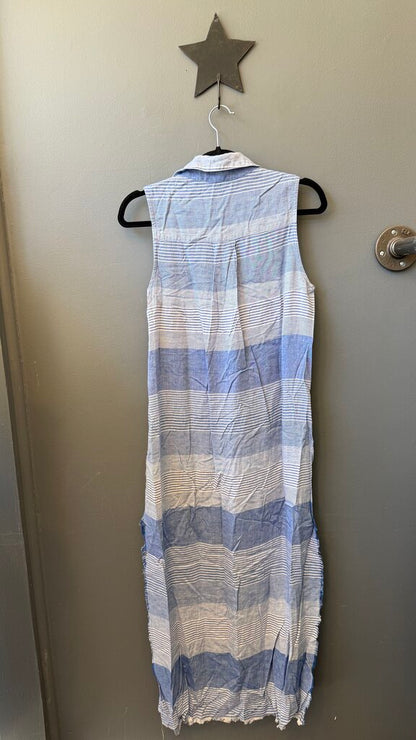 Stripe Midi Shirtdress
