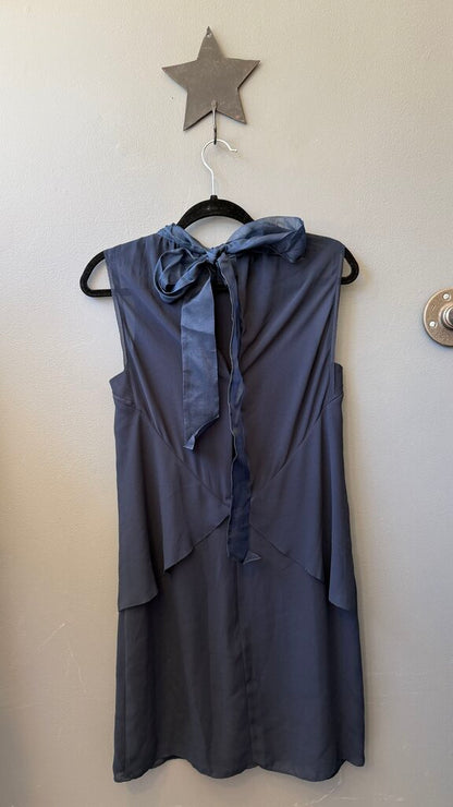 Chiffon High Neck Swing Dress