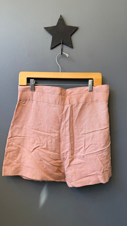 High Rise Tie Waist Shorts