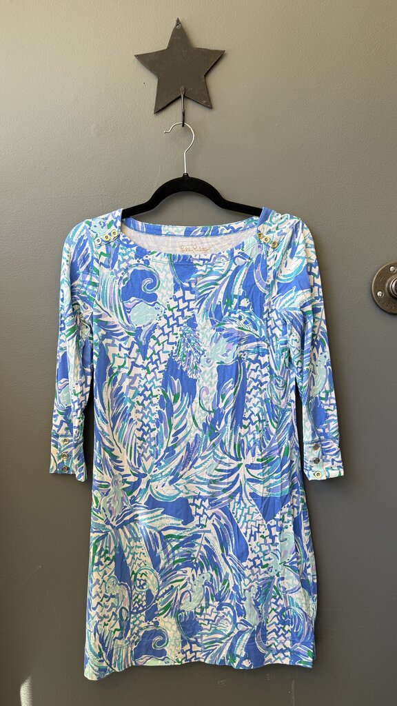 Jersey 3/4 Sleeve Dress